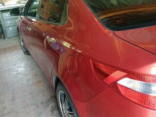 2013 Kia Rio 5-speed III, красный, 850000 рублей, вид 5