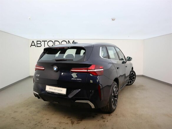 2025 BMW X3 30L xDrive IV (G45/G48), чёрный - вид 3