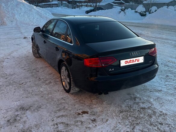 2008 Audi A4 IV (B8), чёрный, 1000000 рублей - вид 2