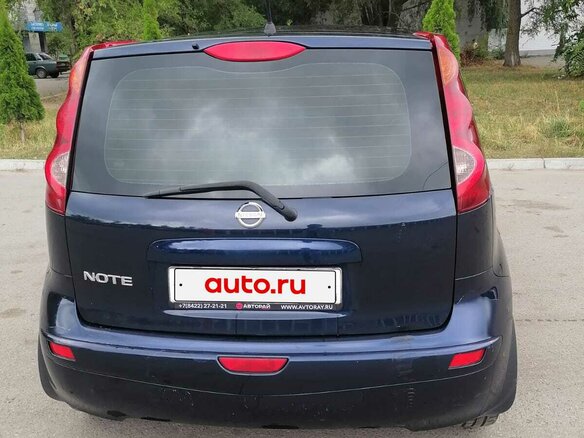 2011 Nissan Note I Рестайлинг, синий, 650000 рублей - вид 5