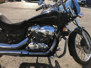 2007 Honda Shadow 750, чёрный, 520000 рублей, вид 5