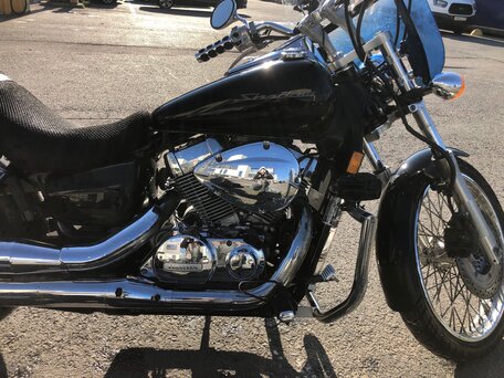 2007 Honda Shadow 750, чёрный, 520000 рублей, вид 5