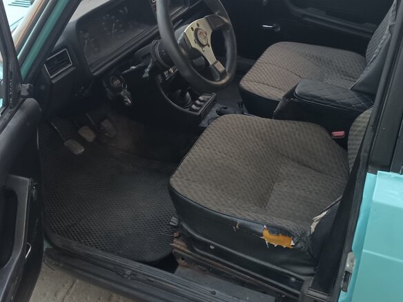 2001 Lada (ВАЗ) 2107, голубой, 120000 рублей - вид 7