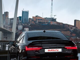 2019 Audi A6 45 TFSI V (C8), чёрный, 3600000 рублей, вид 4