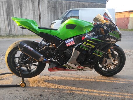 2018 Kawasaki ZX-10R Ninja, зелёный, 1500000 рублей, вид 2