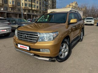 2009 Toyota Land Cruiser 200 Series, жёлтый, 3200000 рублей, вид 2