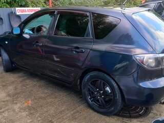 2007 Mazda 3 I (BK) Рестайлинг, чёрный, 350000 рублей, вид 5