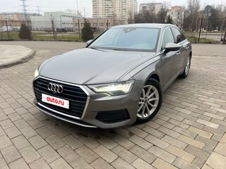 2021 Audi A6 45 TFSI V (C8), серый, 4300000 рублей, вид 5