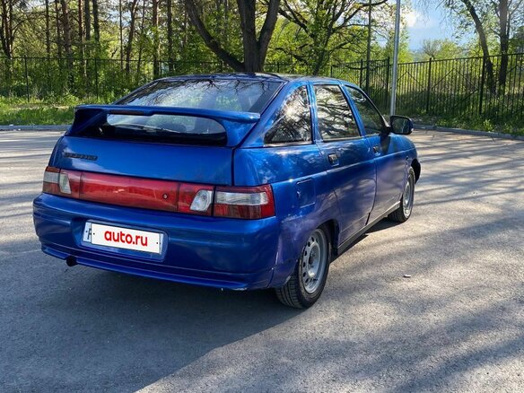 2000 Lada (ВАЗ) 2112, синий, 130000 рублей - вид 4