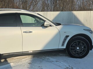 2013 Infiniti FX50 II (S51) Рестайлинг, белый, 3740000 рублей, вид 3