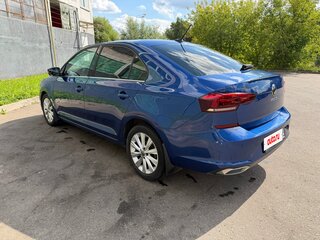2020 Volkswagen Polo VI, синий, 1825000 рублей, вид 4