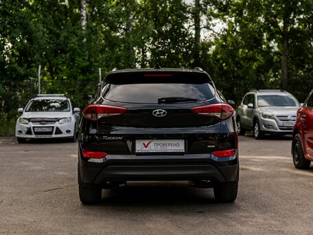 2018 Hyundai Tucson III, чёрный, 1940000 рублей, вид 4