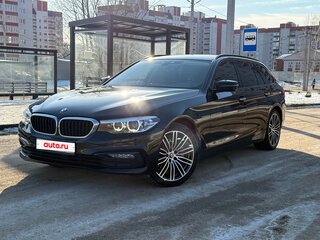 2018 BMW 5 серии 520d xDrive VII (G30/G31/G38), чёрный, 2780000 рублей, вид 1