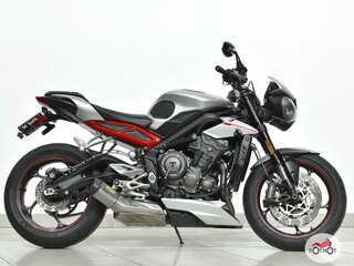 2017 Triumph Street Triple, серый, 619000 рублей, вид 3