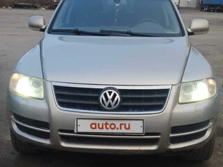 2003 Volkswagen Touareg I, бежевый, 1350000 рублей, вид 2