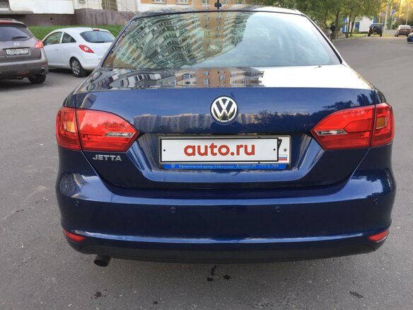2012 Volkswagen Jetta VI, синий - вид 3