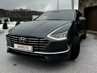 2021 Hyundai Sonata VIII (DN8), серый, 3100000 рублей, вид 2