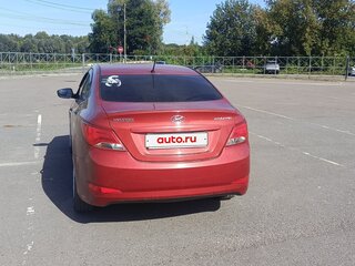 2014 Hyundai Solaris I, красный, 850000 рублей, вид 3
