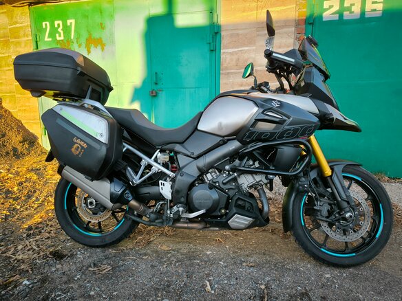 2014 Suzuki V-Strom 1000, серый, 690000 рублей - вид 27