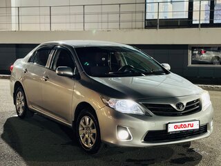 2012 Toyota Corolla X (E140, E150) Рестайлинг, серебристый, 849000 рублей, вид 3
