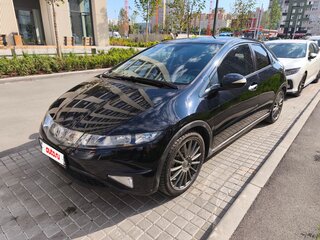 2008 Honda Civic VIII, чёрный, 710000 рублей, вид 4