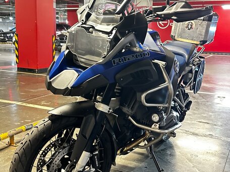 2014 BMW R 1200 GS Adventure, синий, 1300000 рублей, вид 2