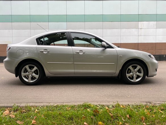 2006 Mazda 3 I (BK) Рестайлинг, серый - вид 2