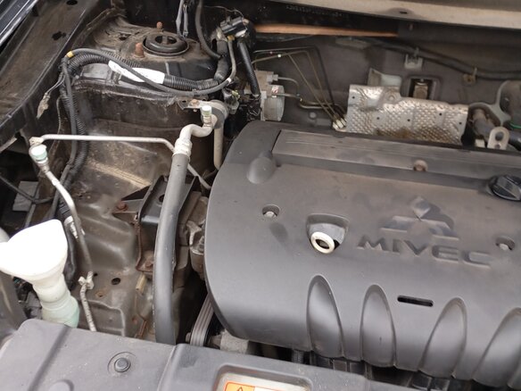 2012 Mitsubishi Outlander III, чёрный, 1200000 рублей - вид 20