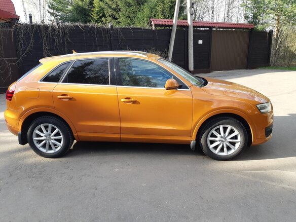 2012 Audi Q3 I (8U), оранжевый - вид 4