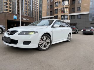 2002 Mazda Atenza I, белый, 580000 рублей, вид 1