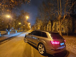 2015 Audi Q7 II (4M), серебристый, 3500000 рублей, вид 5