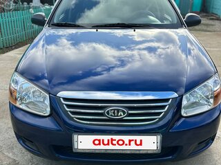 2008 Kia Cerato I Рестайлинг, синий, 805000 рублей, вид 2