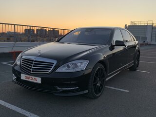 2011 Mercedes-Benz S-Класс 500 Long V (W221) Рестайлинг, чёрный, 2150000 рублей, вид 2