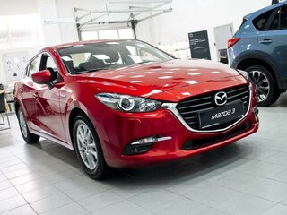2018 Mazda 3 III (BM) Рестайлинг, красный, 2000000 рублей, вид 3