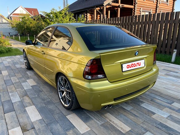 2001 BMW 3 серии Compact 325i IV (E46) Рестайлинг, чёрный, 2090000 рублей - вид 9