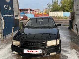 1992 Audi 100 IV (C4), зелёный, 280000 рублей, вид 2
