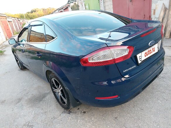 2011 Ford Mondeo IV Рестайлинг, синий, 1280000 рублей - вид 9