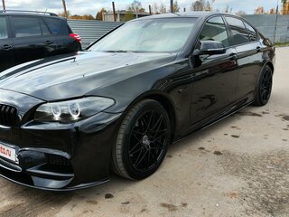 2015 BMW 5 серии 520d VI (F10/F11/F07) Рестайлинг, чёрный, 2100000 рублей, вид 4