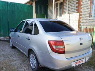 2015 Lada (ВАЗ) Granta I, серебристый, 418000 рублей, вид 5