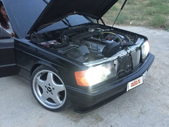 1984 Mercedes-Benz 190 (W201), чёрный, 1100000 рублей - вид 16