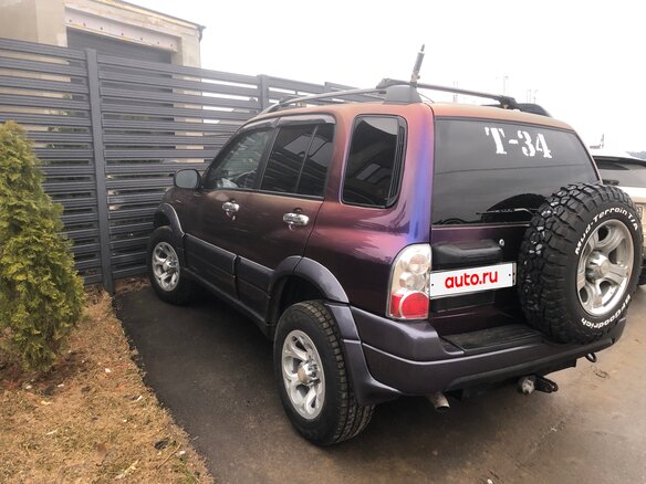 2003 Suzuki Grand Vitara I Рестайлинг, фиолетовый, 900000 рублей - вид 2