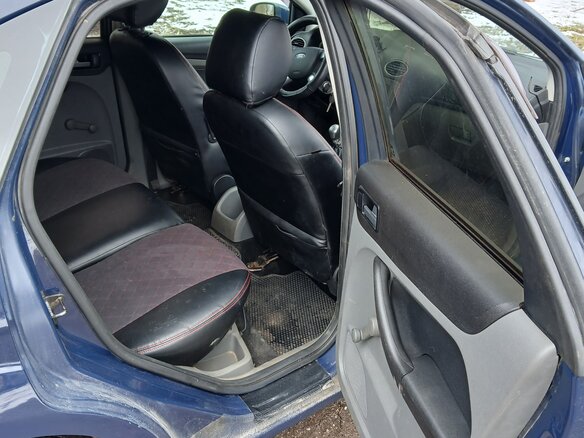 2010 Ford Focus II Рестайлинг, синий, 450000 рублей - вид 8