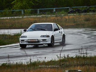 1989 Honda CR-X II, белый, 700000 рублей, вид 3