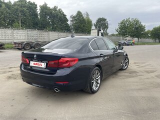 2017 BMW 5 серии 525d VII (G30/G31/G38), синий, 3100000 рублей, вид 4