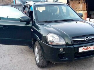 2008 Hyundai Tucson I, зелёный, 750000 рублей, вид 2