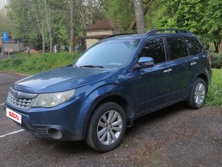 2011 Subaru Forester III Рестайлинг, синий, 939000 рублей, вид 1