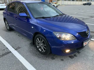2007 Mazda 3 I (BK) Рестайлинг, синий, 425000 рублей, вид 2