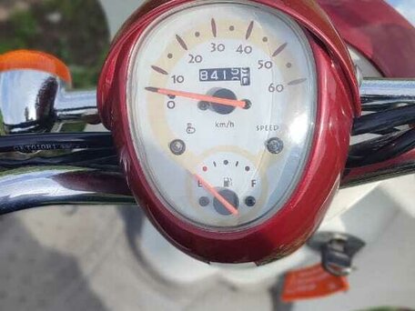 2005 Honda Crea Scoopy, пурпурный, 65000 рублей, вид 4