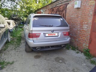 2001 BMW X5 3.0i I (E53), серебристый, 820000 рублей, вид 2