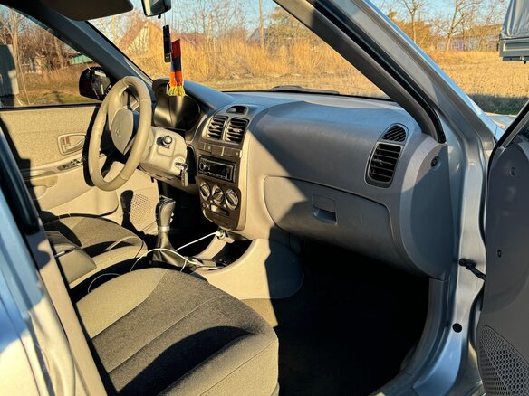 2007 Hyundai Accent ТагАЗ II, серебристый, 535000 рублей - вид 16